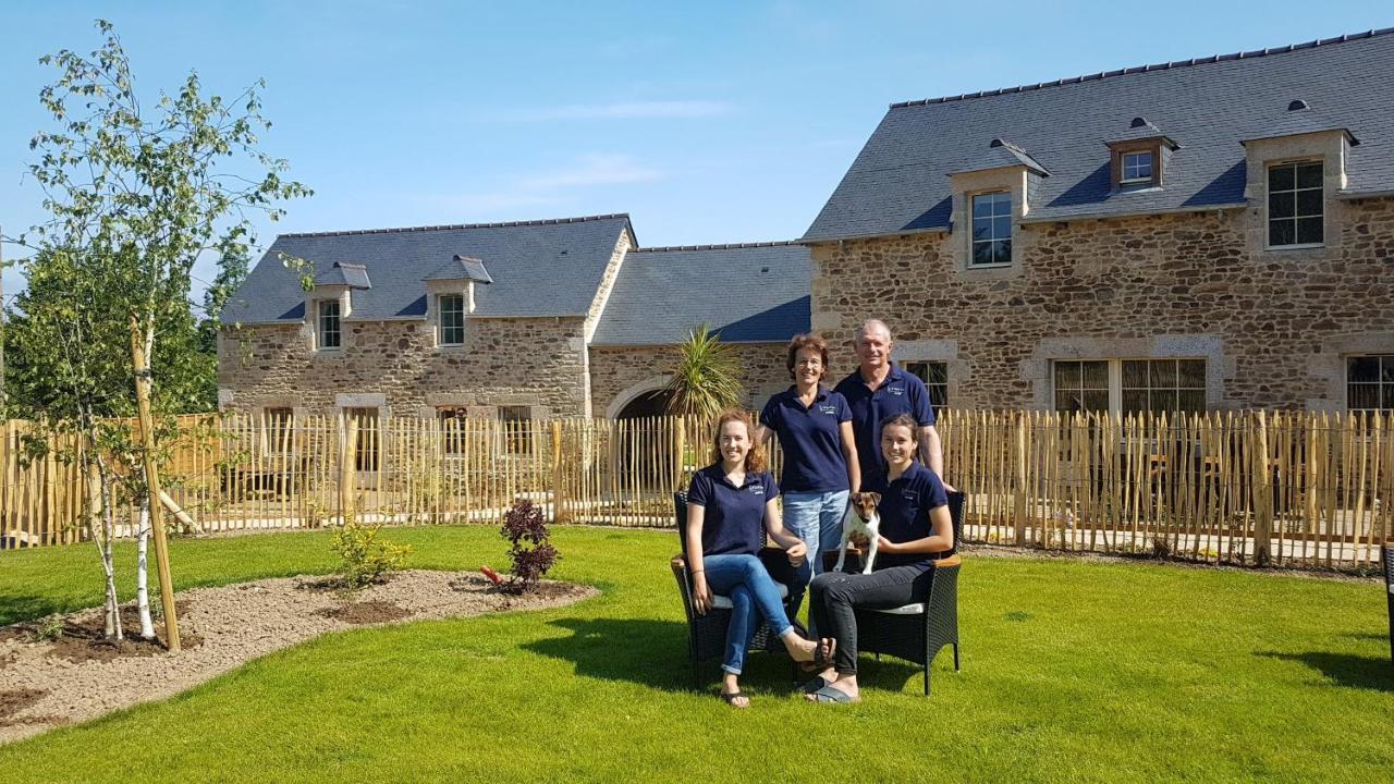 Les Gites Du Haut Pin Calorguen Exterior foto