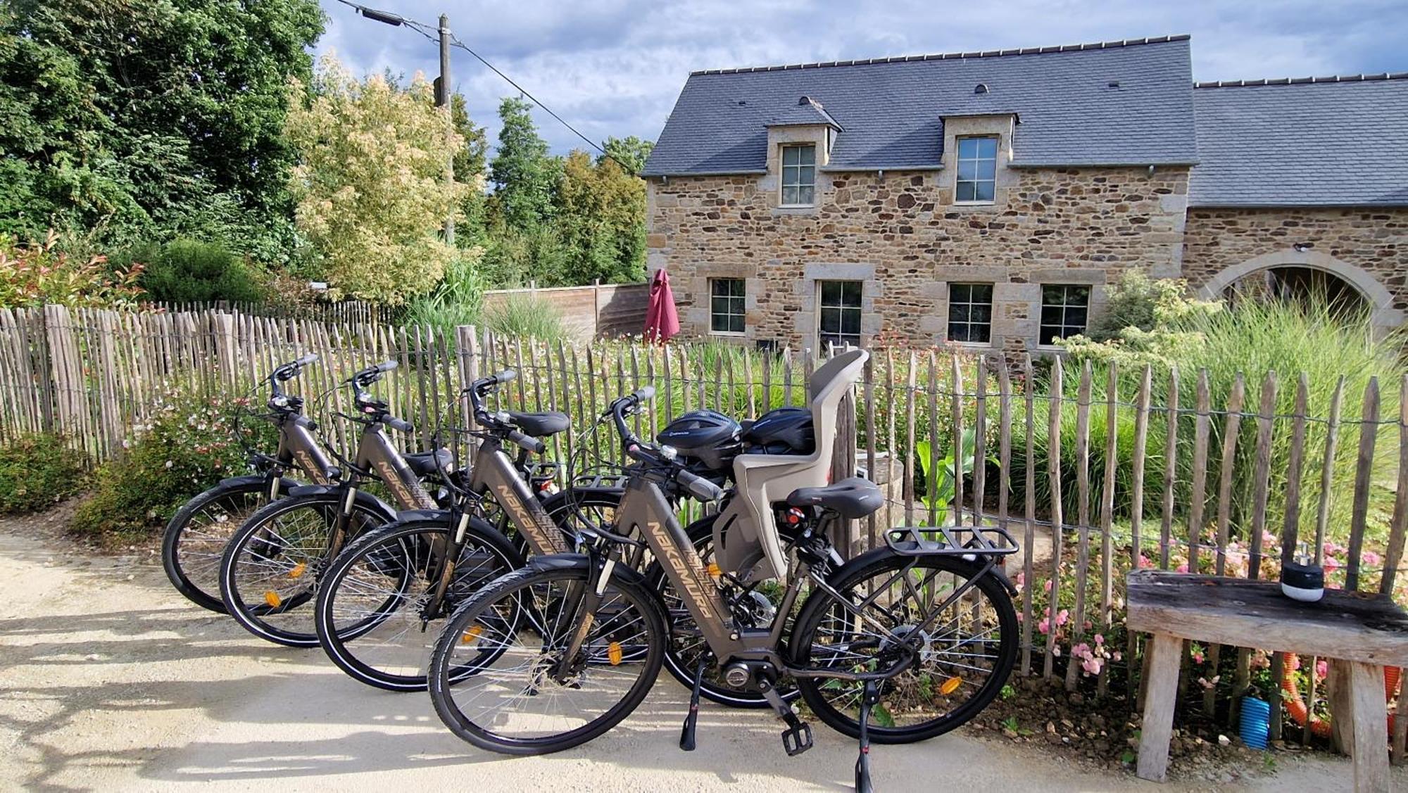 Les Gites Du Haut Pin Calorguen Exterior foto